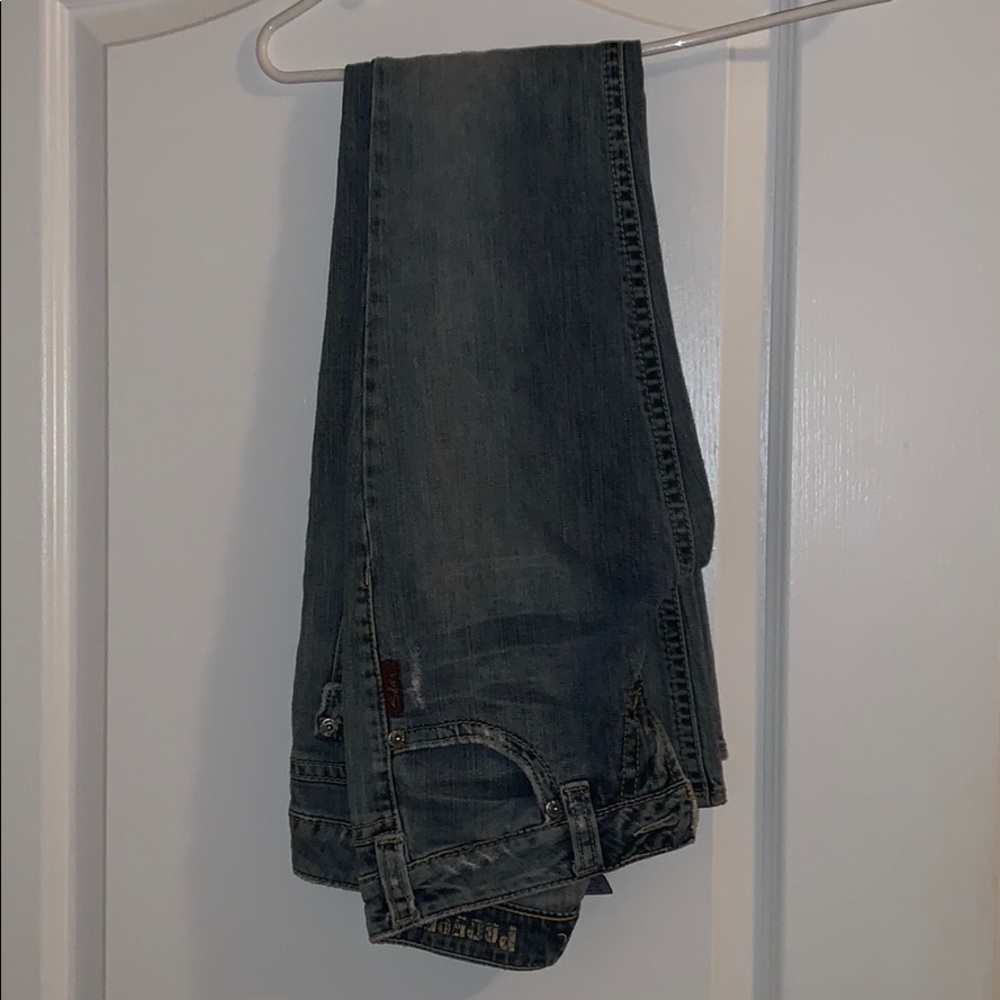Silver jeans